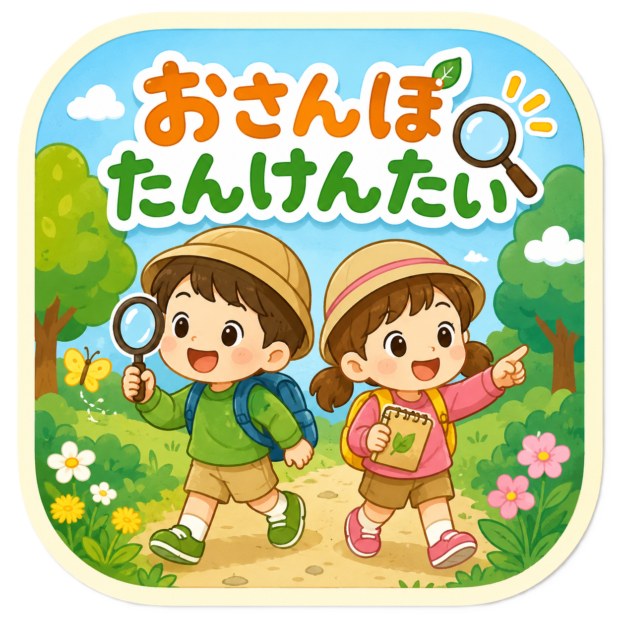おさんぽ探検隊 アイコン