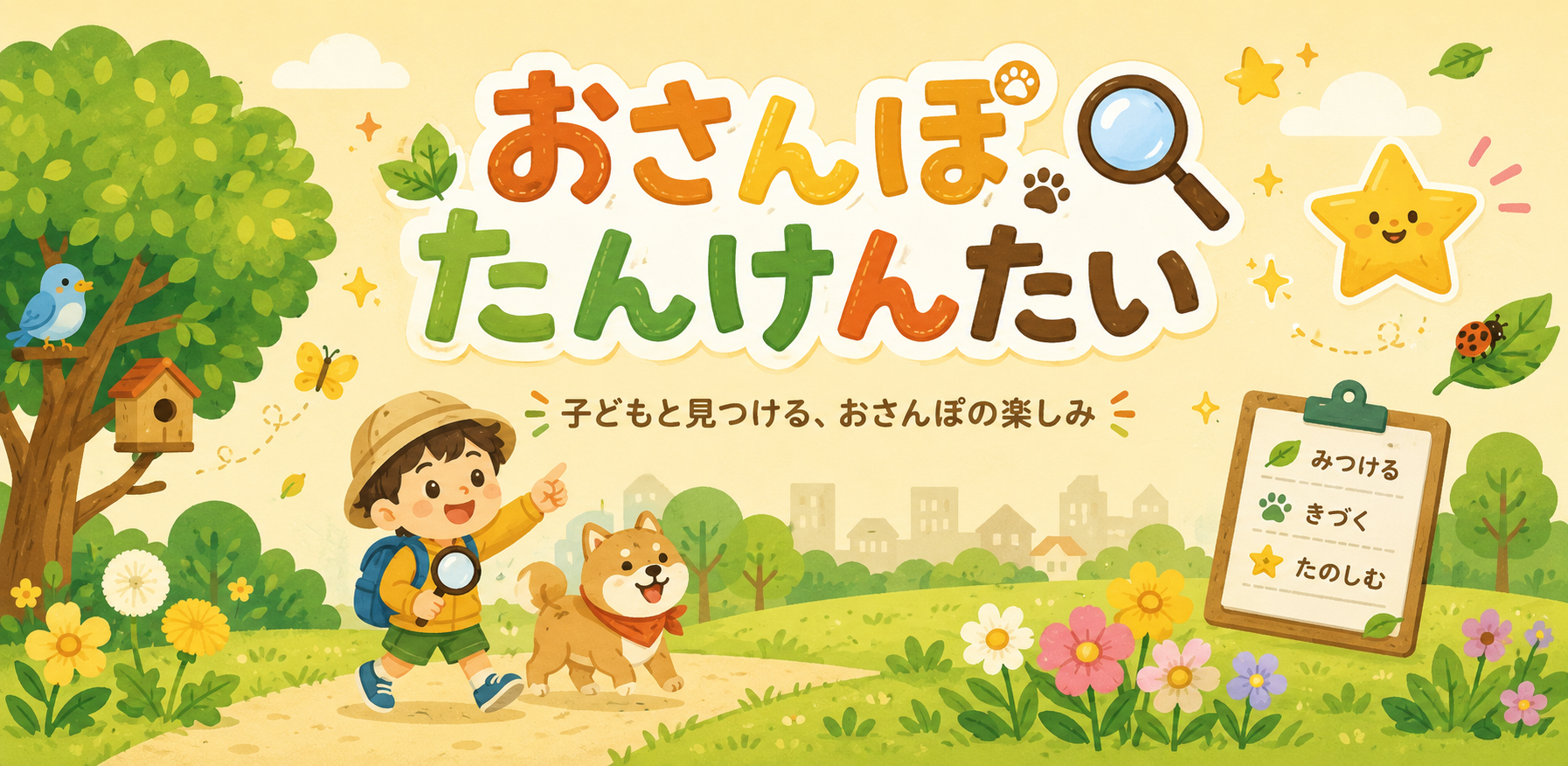 おさんぽたんけんたい フィーチャーグラフィック