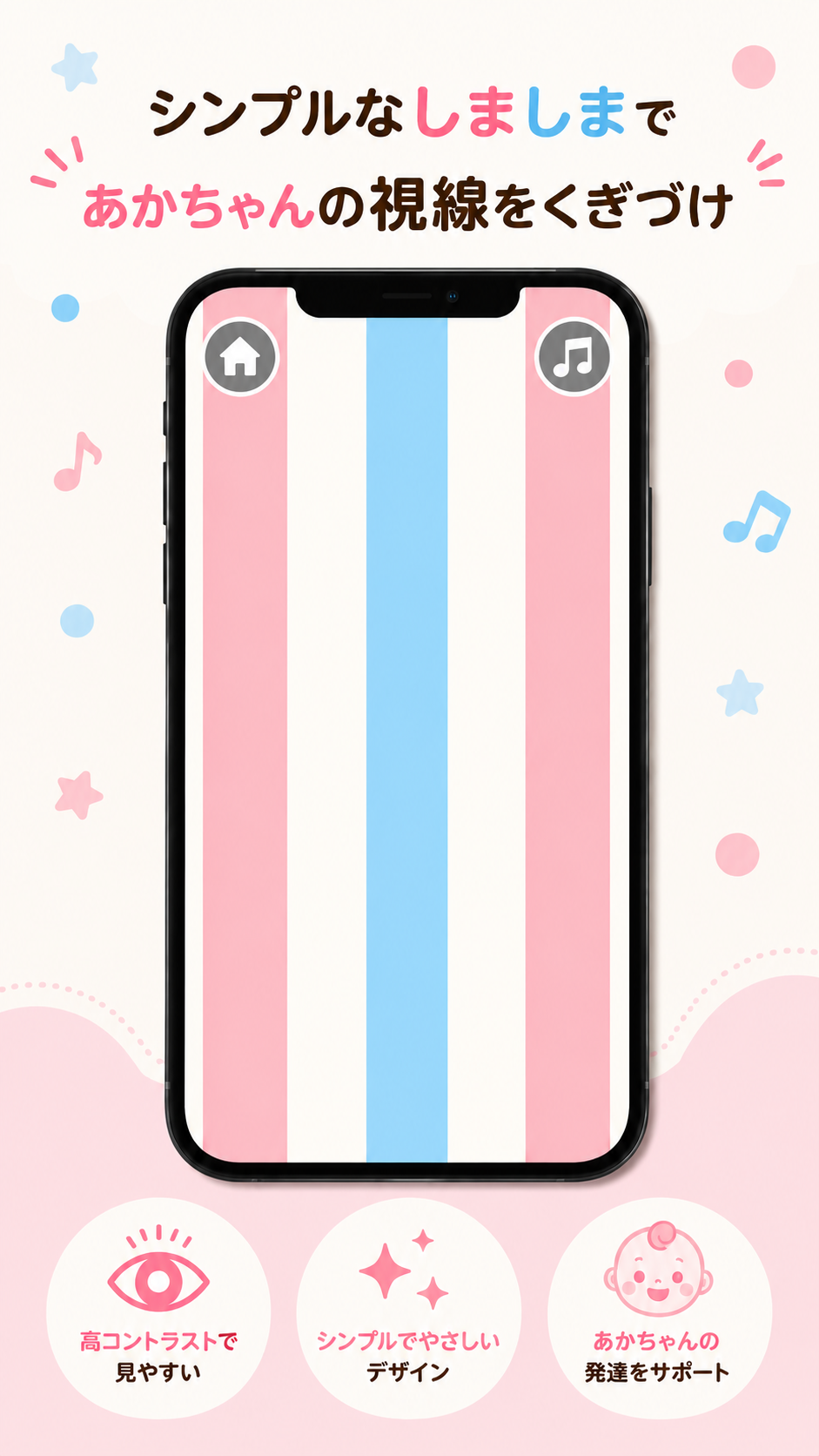 しましま画面